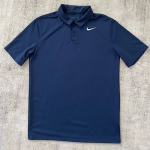 Kids Nike Golf Blue Polo SZ XL EUC